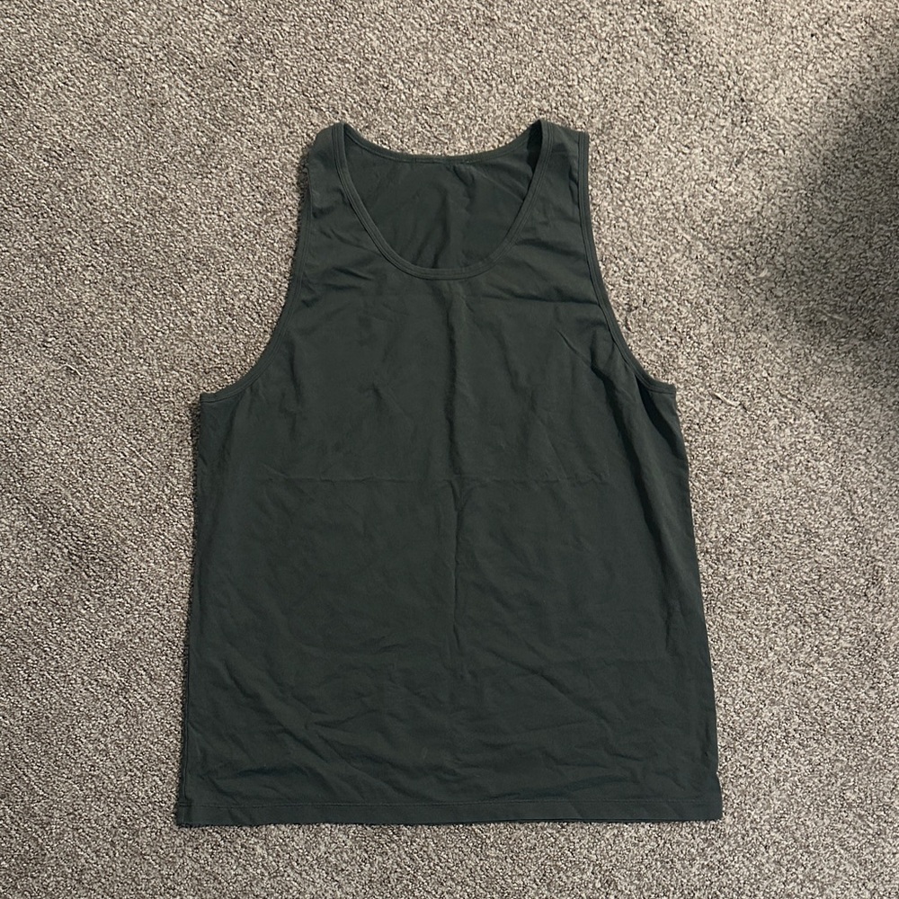 Dark Green Lululemon Tank Top